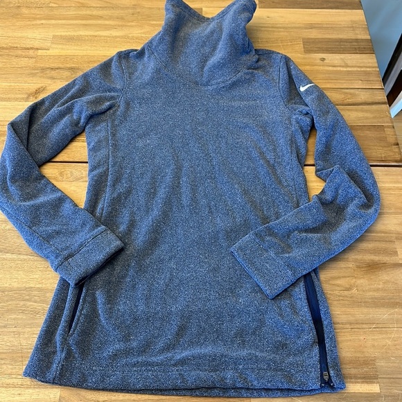 NIKE ⭐️dri fit microfiber fleece turtleneck sweater - Picture 2 of 8